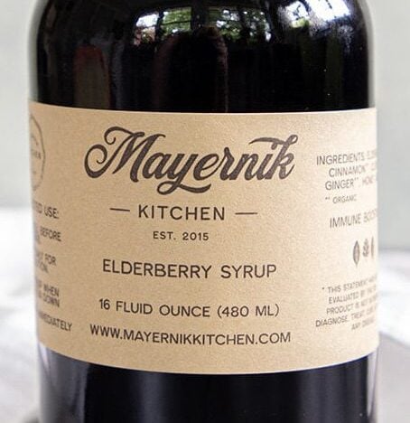 ELDERBERRY SYRUP
