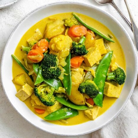 Golden Coconut Curry Bowl