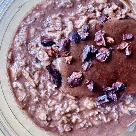 Overnight Oats: Almond Cacao Sea Salt