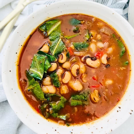 Creole Black-Eyed Pea Soup