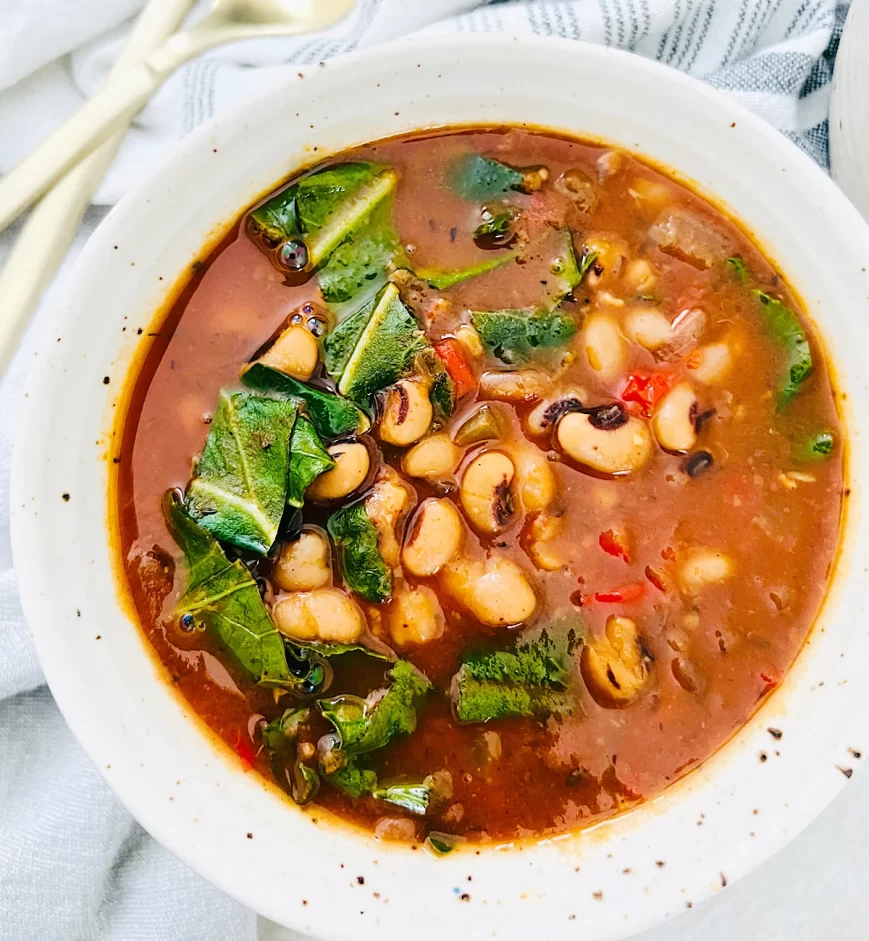 Creole Black-Eyed Pea Soup