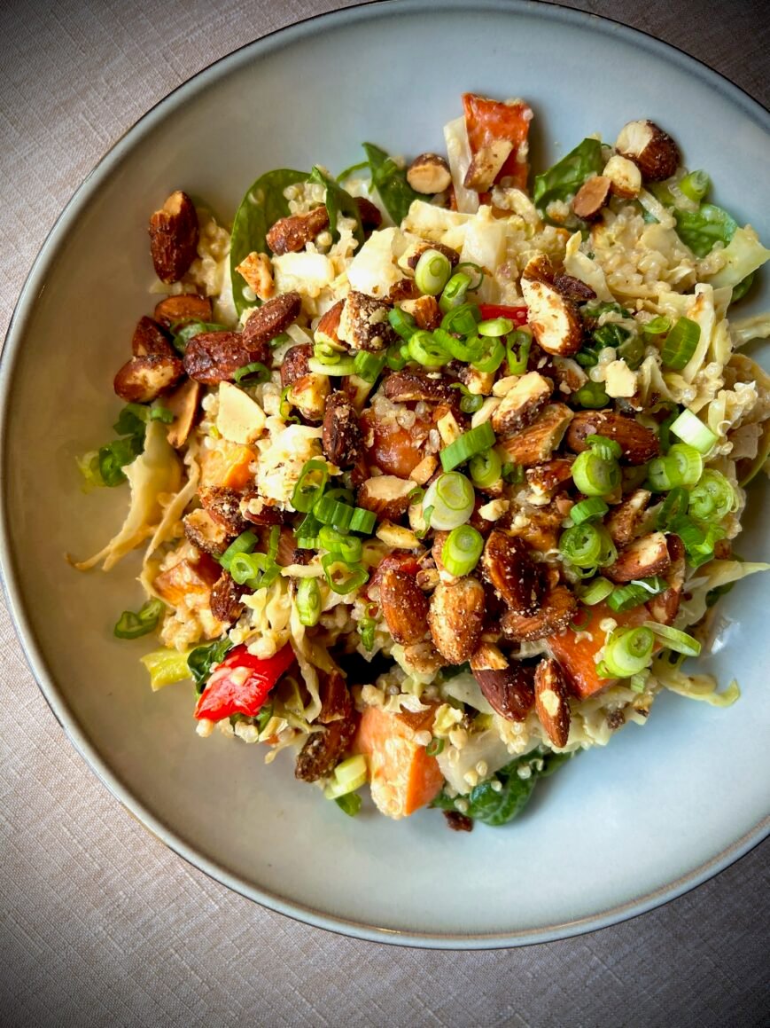 Ginger Miso Quinoa Bowl