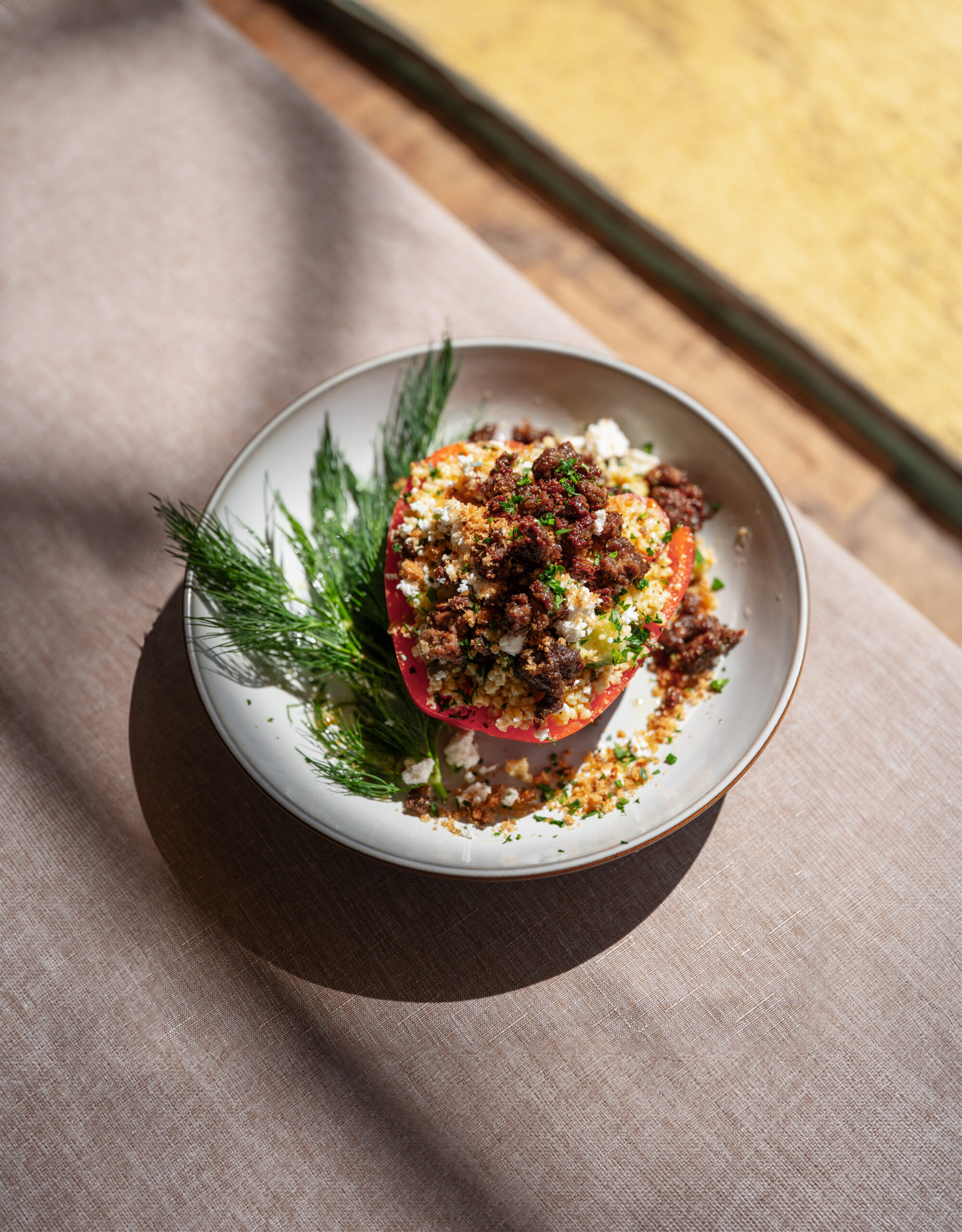 Custom organic gluten-free meal prepared by Busy Bee Organics personal chef Jersey City