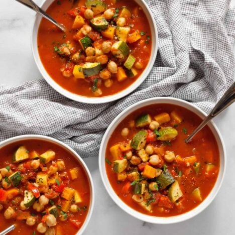 Vegetable Harissa Soup
