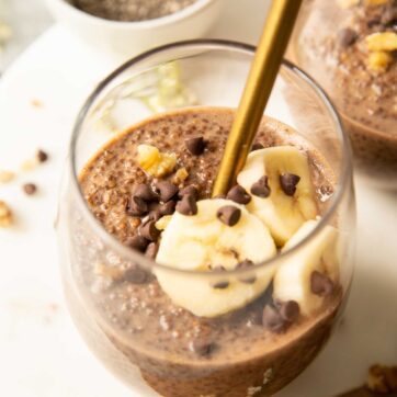 Chia Seed Pudding: Blueberry Lemon Lavender