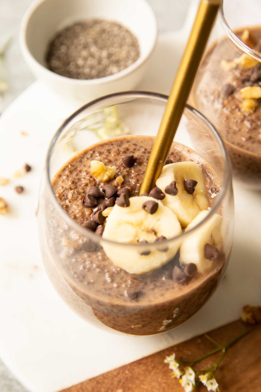 Overnight Oats: Banana Chocolate Chip