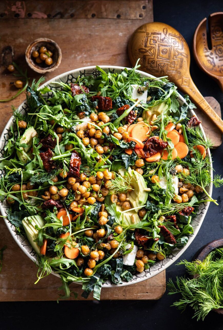 Tuscan Chickpea & Sun-Dried Tomato Salad