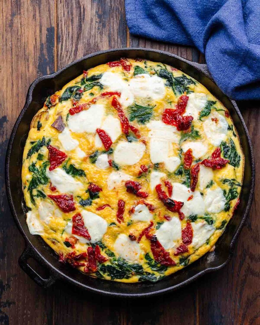 Sundried Tomato, Spinach & Fresh Mozzarella